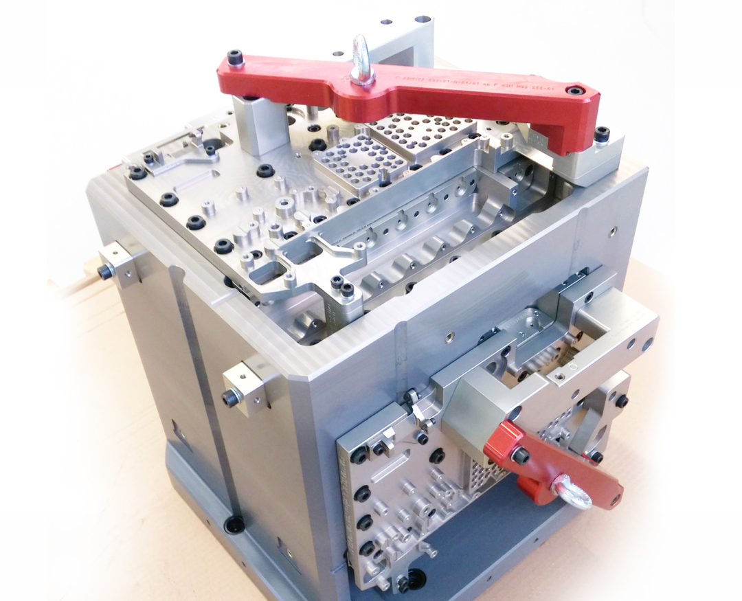 Aufspannblock zur Vibrationserprobung